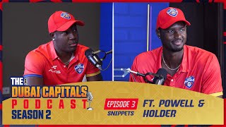 The Dubai Capitals Podcast | S02E03 | feat. Rovman Powell & Jason Holder