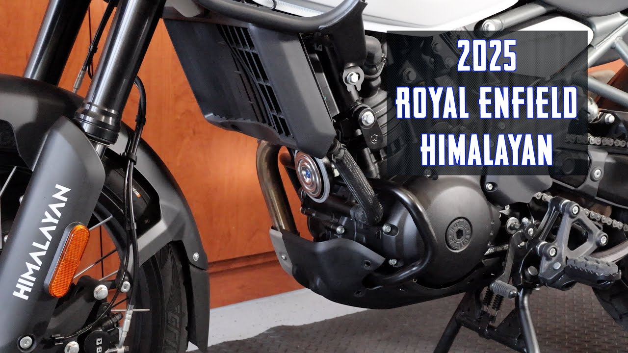 Compact Engine Guard Install - 2025 Royal Enfield Himalayan