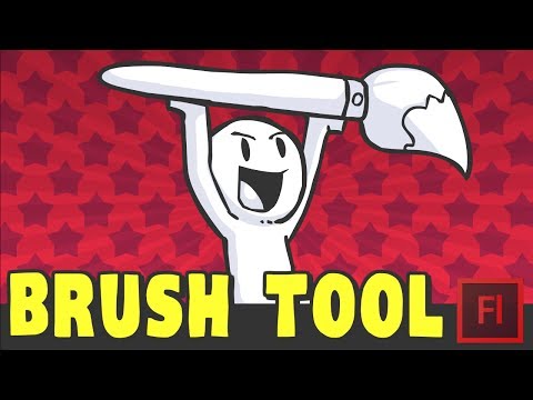 TUTORIAL: Brush Tool for Beginners (Adobe Animate/Flash)