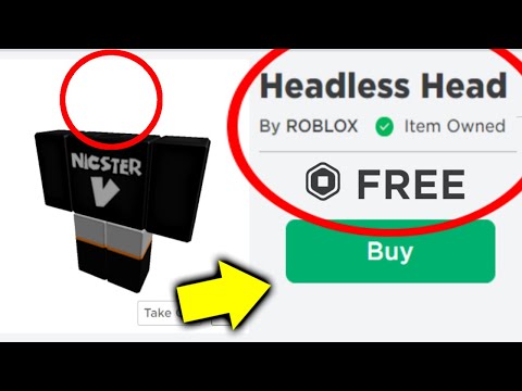 How To Get FREE Headless Horseman.. (Roblox)