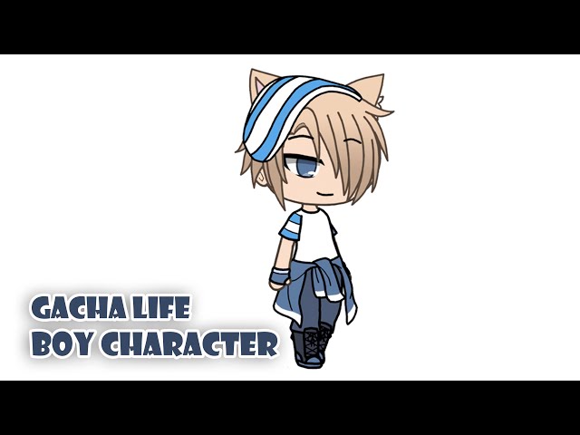 How to Draw Gacha Life Boy Character - Step by step 