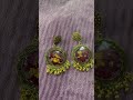 Resin earrings # Jhumka #artandcraft #resin #resinart