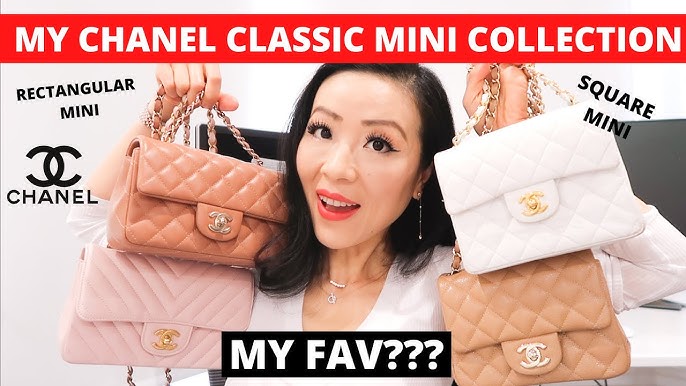 Chanel Unboxing MINI FLAP Beige 19C