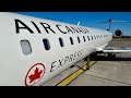 Air Canada ECONOMY Class Review CRJ900 to MONTREAL FULL FLIGHT REPORT mp3
