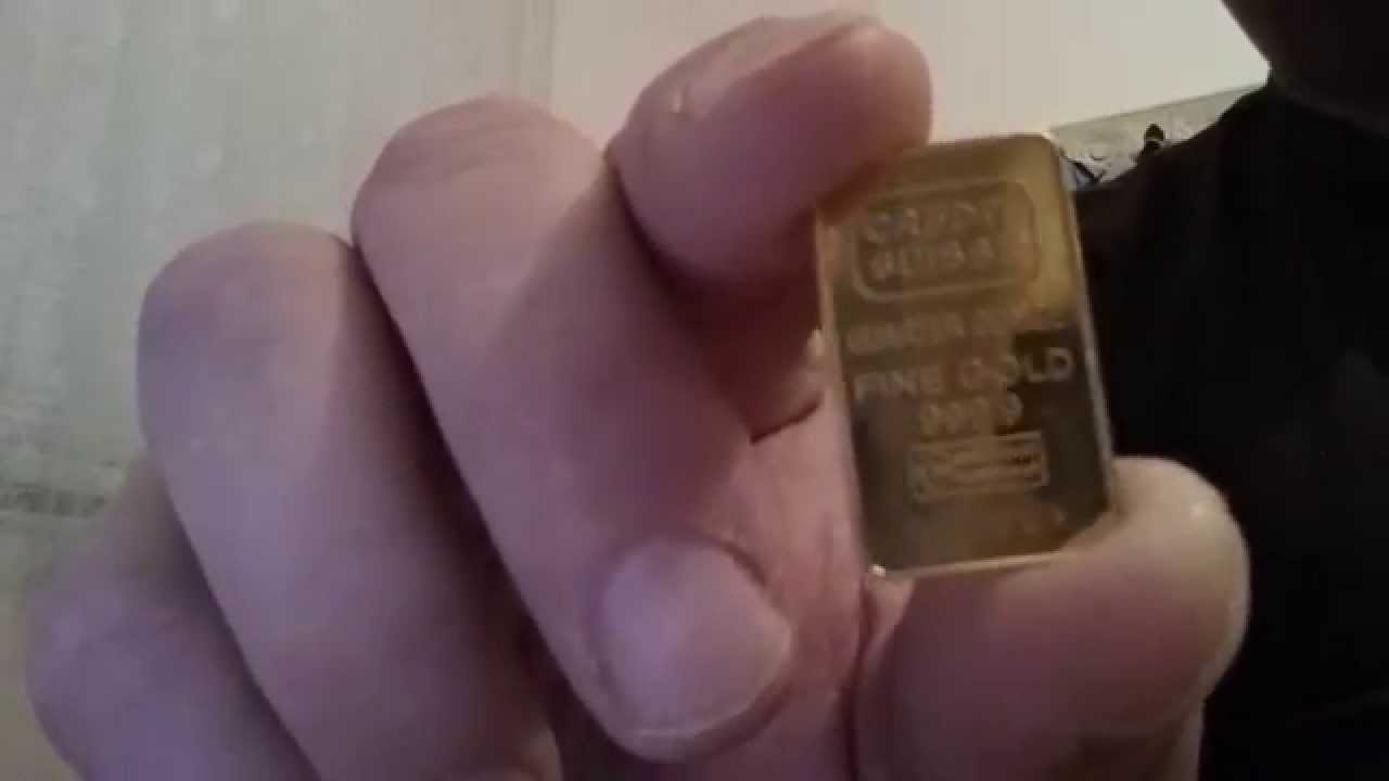 Very Rare Credit Suisse 1 4 Oz Gold Bar 999 9 Fine YouTube Very Rare Credit Suisse 1 4 Oz Gold Bar 999 9 Fine YouTube