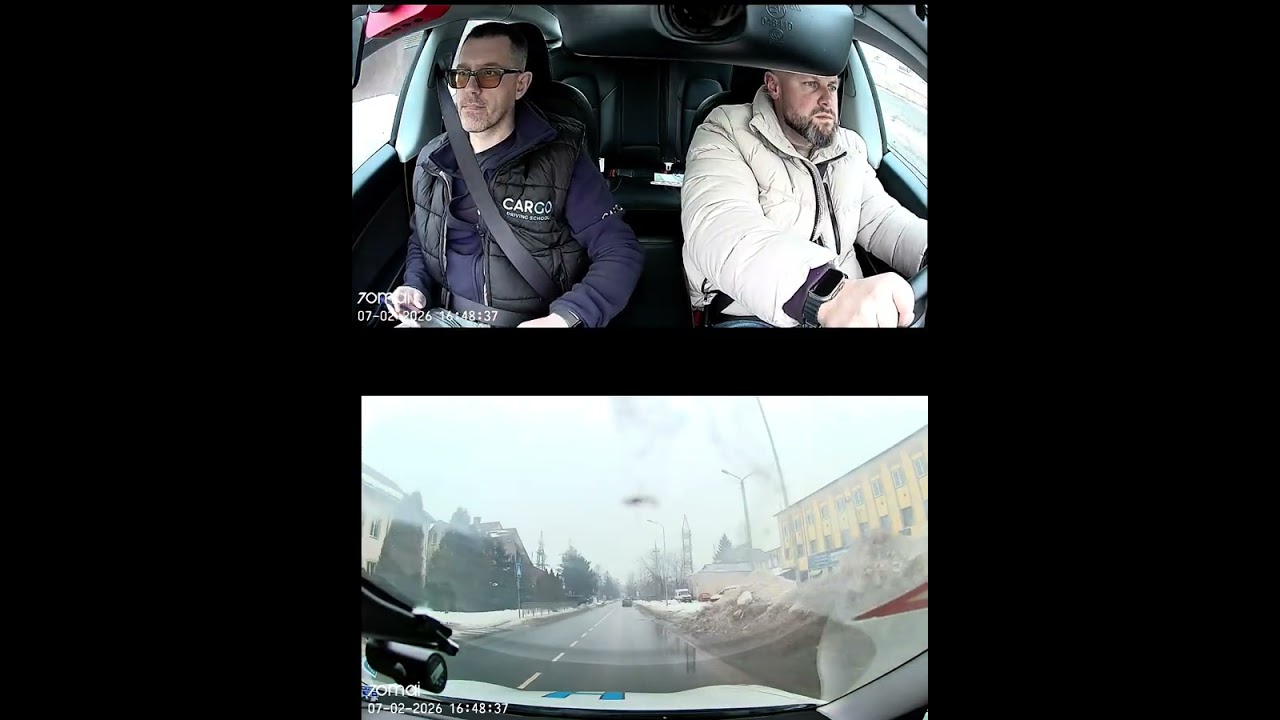 Водій з великим досвідом водіння пробує скласти практичний іспит. Найлегший маршрут ТСЦ 4641