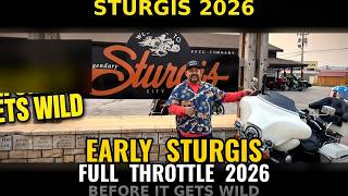 Early Sturgis 2026 — Full Throttle Saloon & Bikes