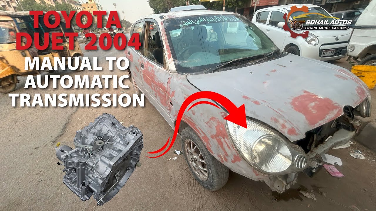 Toyota Duet 2004 Manual Se Automatic Transmission Conversion | Full Detail | Sohail Autos