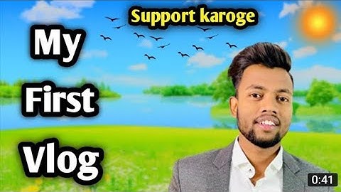 My First Vlog 🔥 ll Manoj Dey Vijay Riya Vlogs