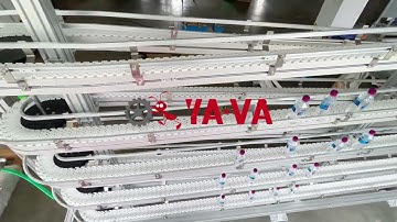 Flexible chain buffer conveyor, accumulation conveyor#flexiblespiral #conveyor
