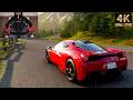 Ferrari 458 Speciale - Forza Horizon 6 | Simagic Alpha EVO Sport Steering Wheel Gameplay