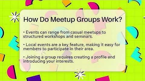 How Do Meetup Groups Work? - Everyday-Networking