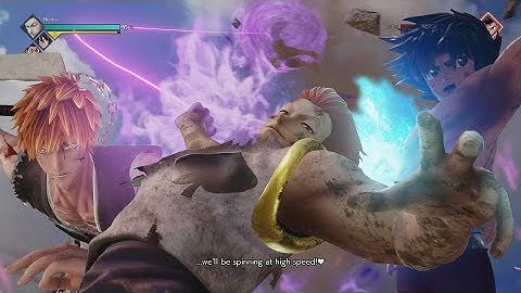 Jump Force Beta Special & Ultimate Attack Combo Video (30-70% HP)