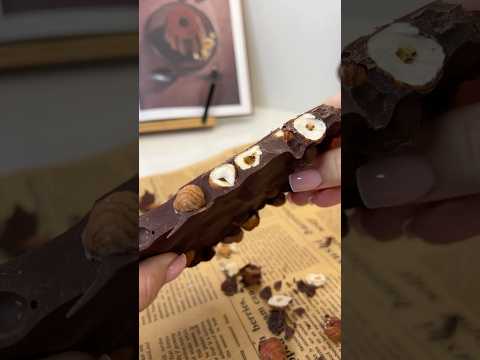 Chocolate Hazelnut 🌰#chocolate #hazelnut #foodtok #asmr #asmrsounds