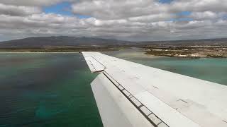 Scenic Flight from Maui to Oahu 2024 4K