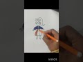 cute dance💃💃girl drawing for kids #drawing #easyart #art #painting #youtubeshorts #art