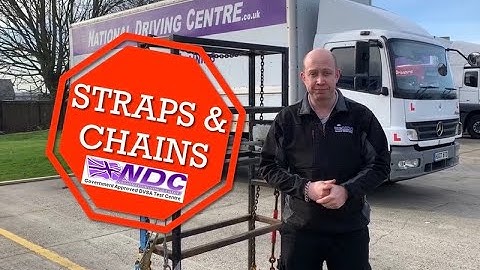 How to use Ratchet Straps and Chains- Driver CPC Mod 4!