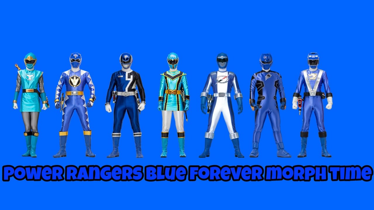 Power rangers blue forever morph time double dahir