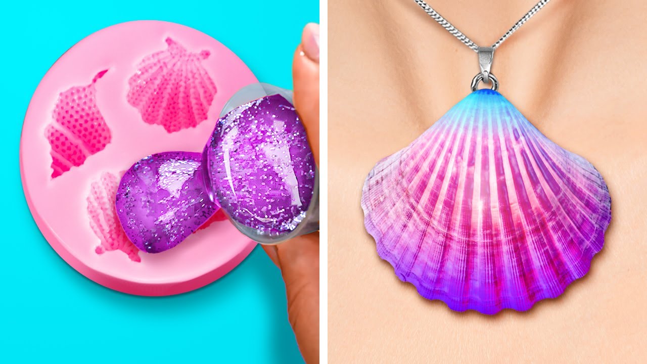 FANTASTIC DIY JEWELRY | Colorful Mini Crafts Out Of Polymer Clay, Resin, 3D Pen And Glue Gun