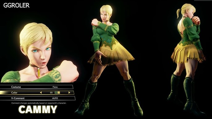 Fighting-Games Daily on X: Street Fighter 6 - Cammy Comparison