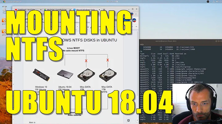 How to Mount a NTFS Drive on Ubuntu 18.04