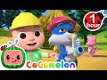 The 3 little friends  cocomelon animal time  learning with animals  nursery rhymes for kids