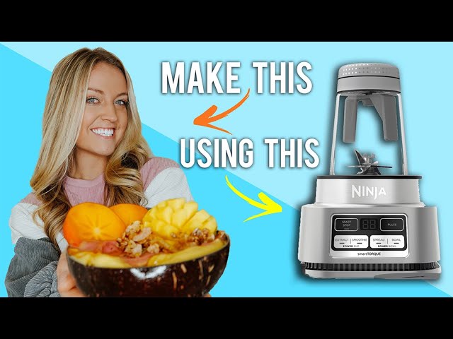 How to Make a Smoothie Bowl using the Ninja Foodi Nutri Duo Blender 