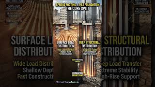 Most Engineers Choose the WRONG Foundation 😲! #civilengineering #construction #buildingconstruction