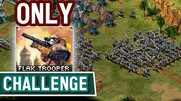 Flak Troopers: One Unit Challenge - Red Alert 2 - Challenge Video