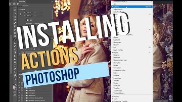 2024 Adobe Photoshop Actions Panel and Install *IN 1 MINUTE*