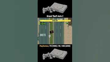 Grand Theft Auto 2 Playstation 1999 Shorts Gameplay 