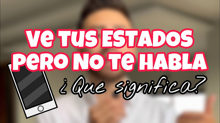 Mira tus ESTADOS pero no te HABLA ¿Qué significa? 😳 | Erick Fuentes
