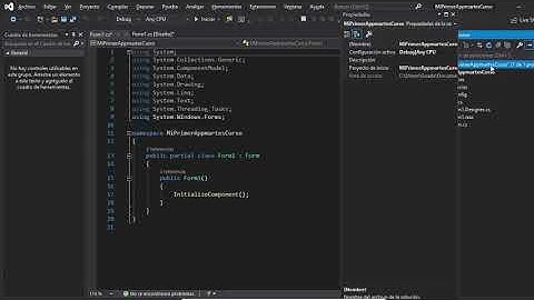Clase 1 .NET C# Aplicacion de Escritorio