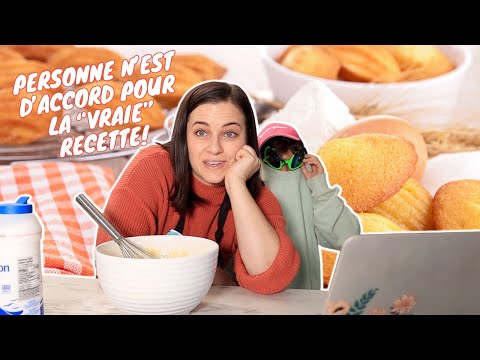 Une Américaine TESTE les recettes françaises (version: Madeleines)