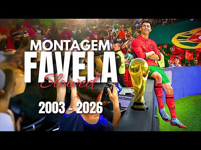 Cristiano Ronaldo [Portugal 🇵🇹] • MONTAGEM FAVELA (Slowed) • Amazing Skills & Goals | HD