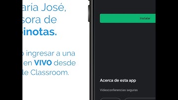 ¿Cómo unirte a una clase en vivo desde Classroom?
