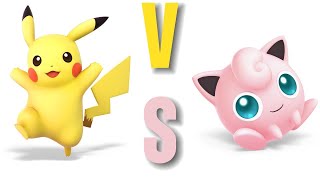 SSf2 Sandbox Pikachu vs Jigglypuff