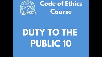 Episode 442: Duty to the Public 10: Code of Ethics Course