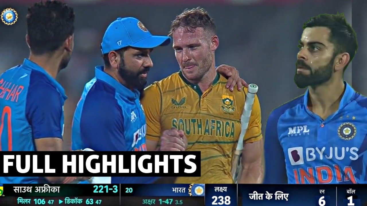 India Vs South Africa 2nd T20 Full Match Highlights 2022,, Ind Vs Sa