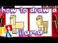 How To Draw A Minecraft Llama