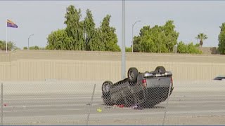 1 dead after I-17 fatal rollover crash