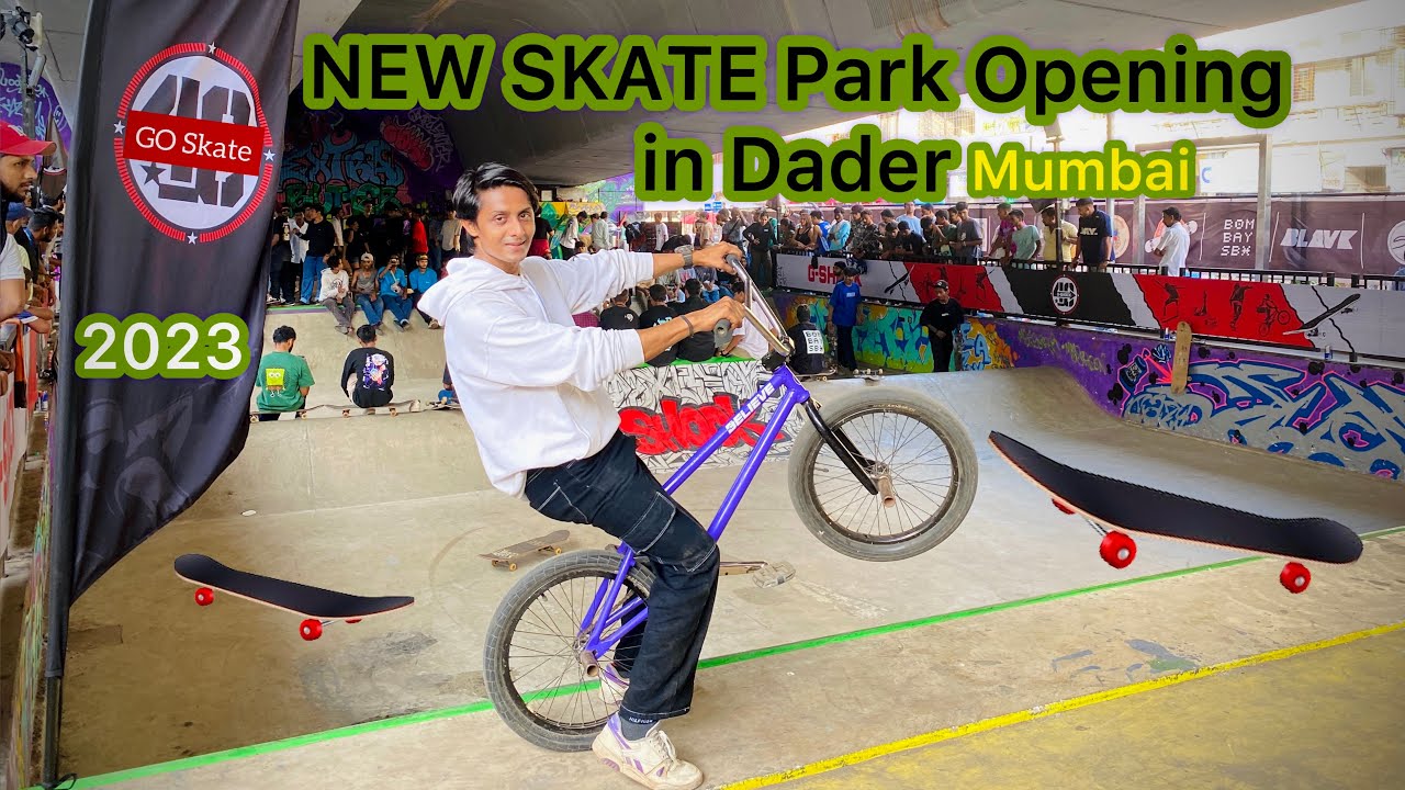 Akram Rider New Skate Park Opening In Dader Hindmata | Akram Bmx Rider #bmx #skate ...
