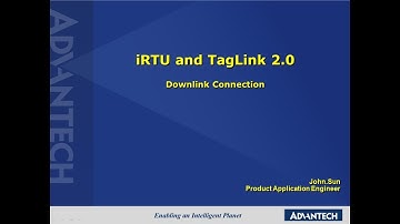 Advantech iSensing e-Learning Video: iRTU Module2- Downlink Connection