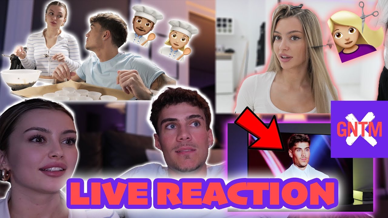 GNTM LIVE REACTION🫣😱 + FRISEURBESUCH 💇🏼‍♀️