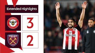 Brentford 3 West Ham United 2 | Extended Premier League Highlights