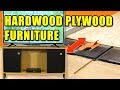 Building Furniture With Double Sided Hardwood Plywood - TV Stand Building Furniture With Double Sided Hardwood Plywood - TV Stand