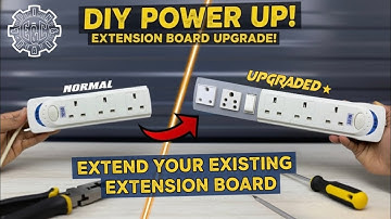 DIY Extension Board (Power Strip) Upgrade: 3 to 5 Sockets