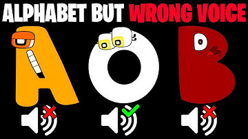 Alphabet Lore But Reverse Wrong Voices