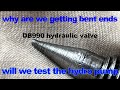 Db990 hydraulic valve chest needle valve
