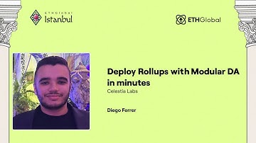 Celestia 🛠 Deploy Rollups with Modular DA in minutes